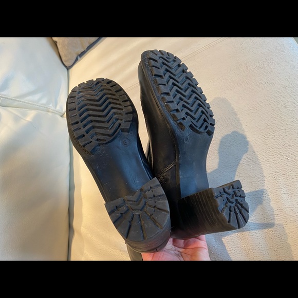 Thinsulate winter boots genuine leather black size 6 - Picture 7 of 10